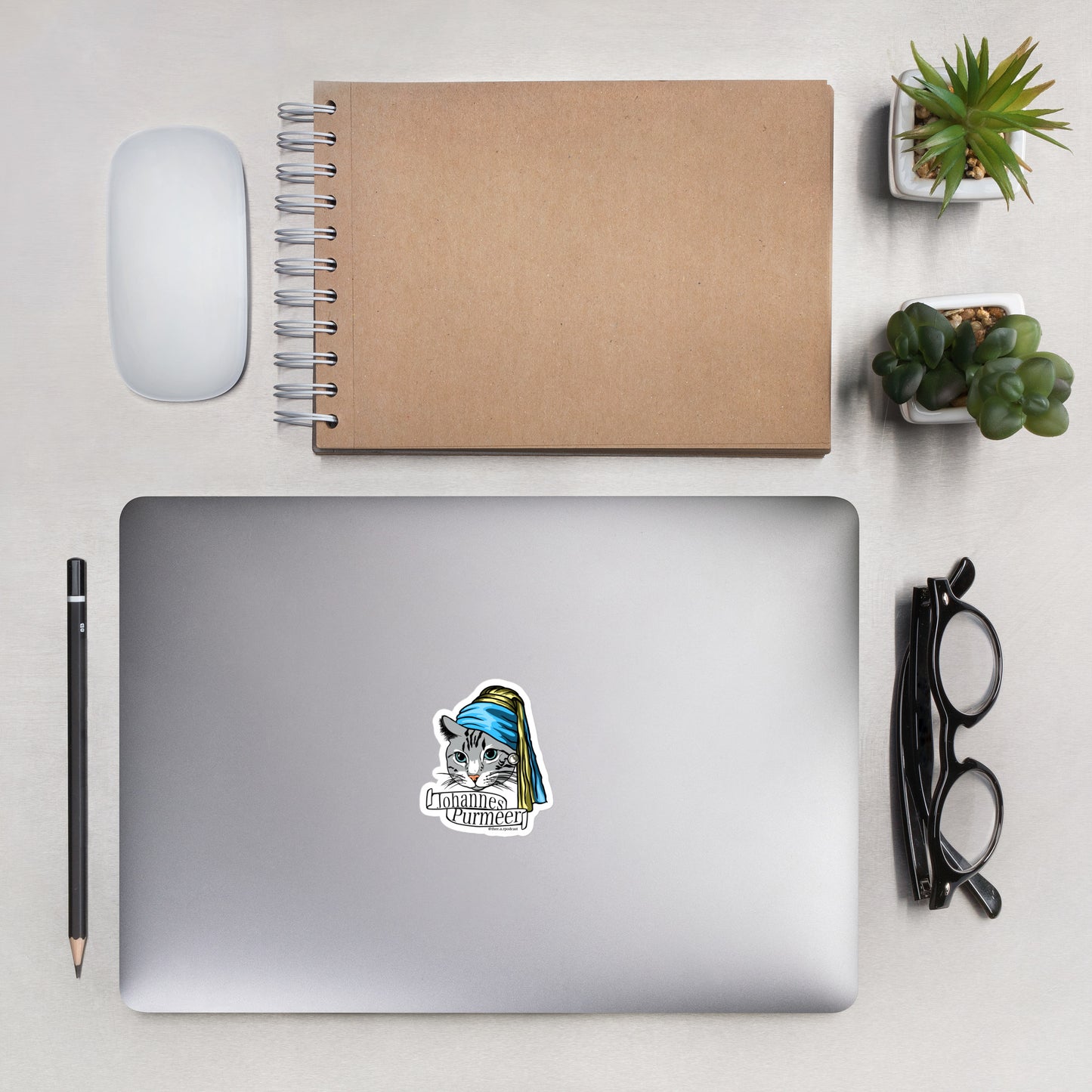Pip "Girl with the Pearl Earring" Sticker