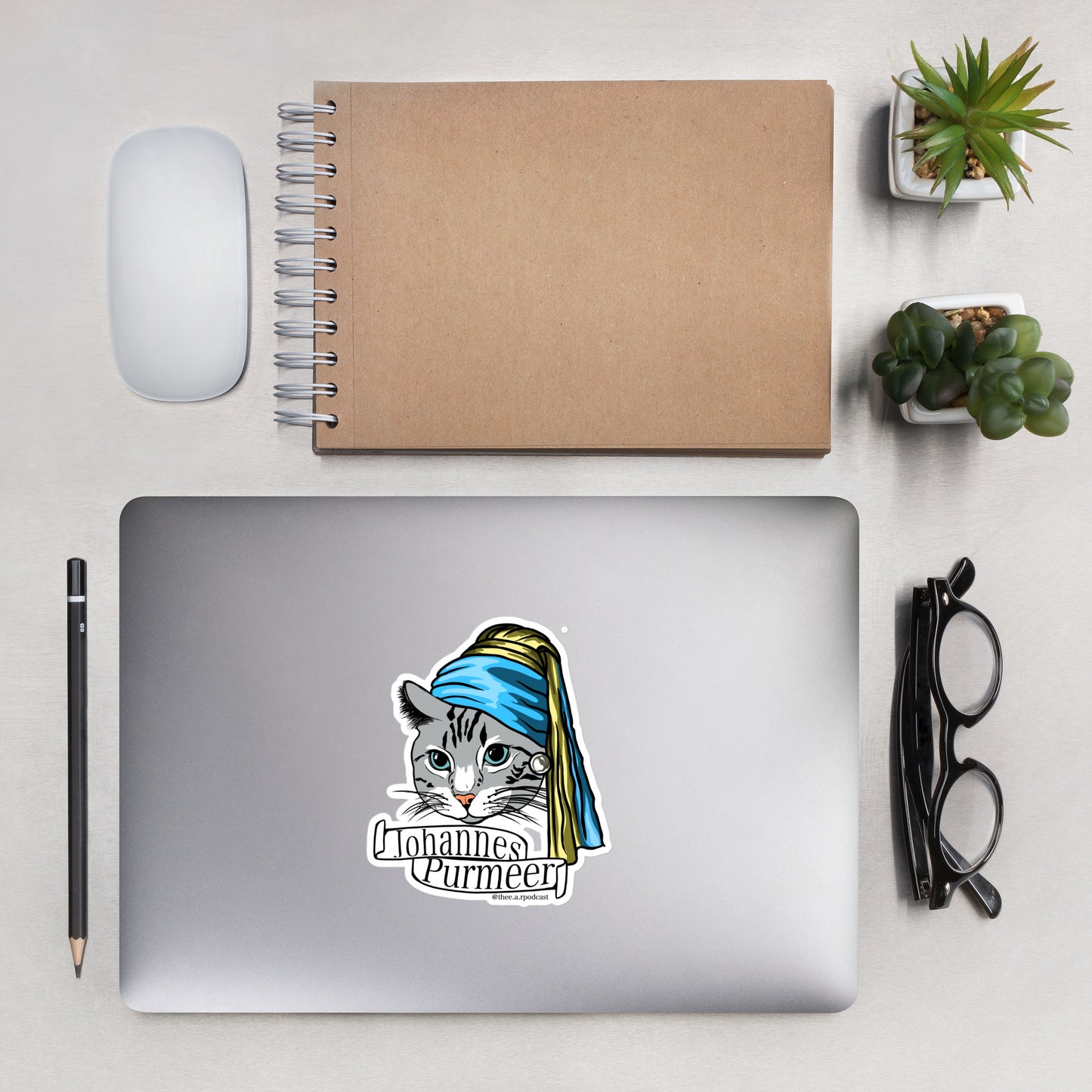 Pip "Girl with the Pearl Earring" Sticker