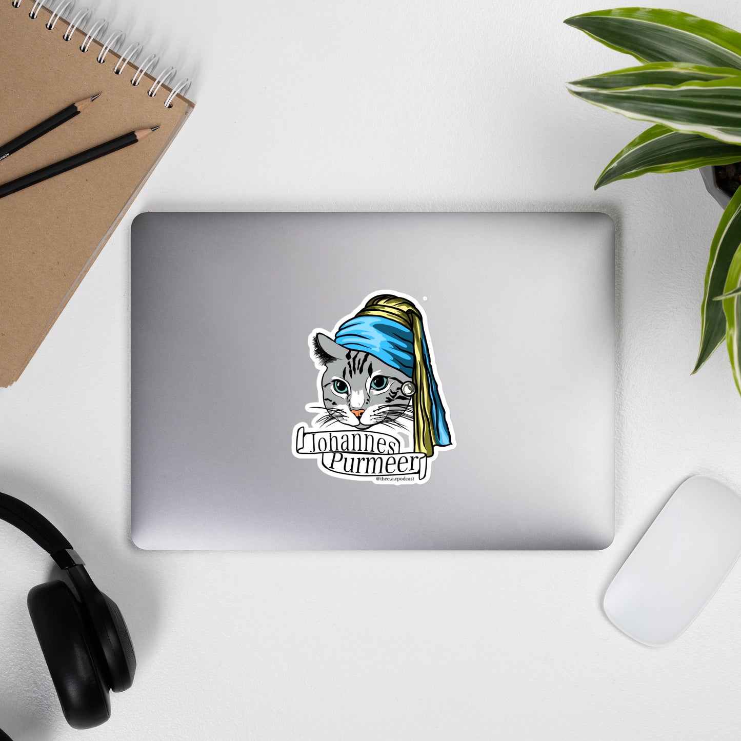 Pip "Girl with the Pearl Earring" Sticker