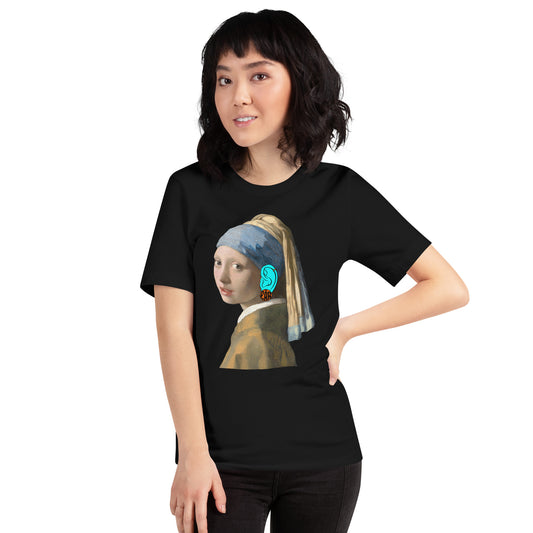 The Girl with Podcast T-Shirt (Black)
